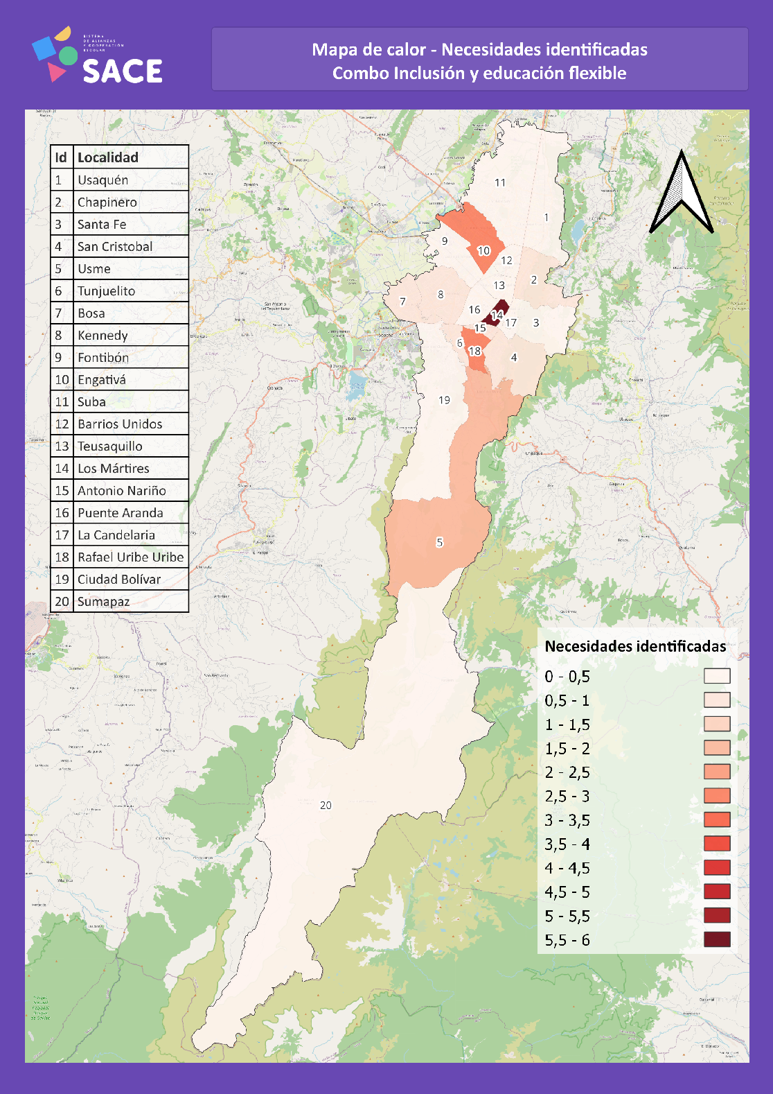 Inclusión y educación flexible - Necesidades